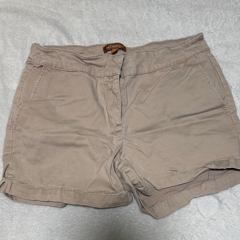 Casual Tan Women's Shorts